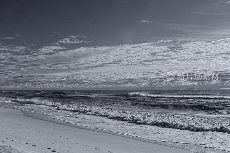 IR Assateague岛海景- I